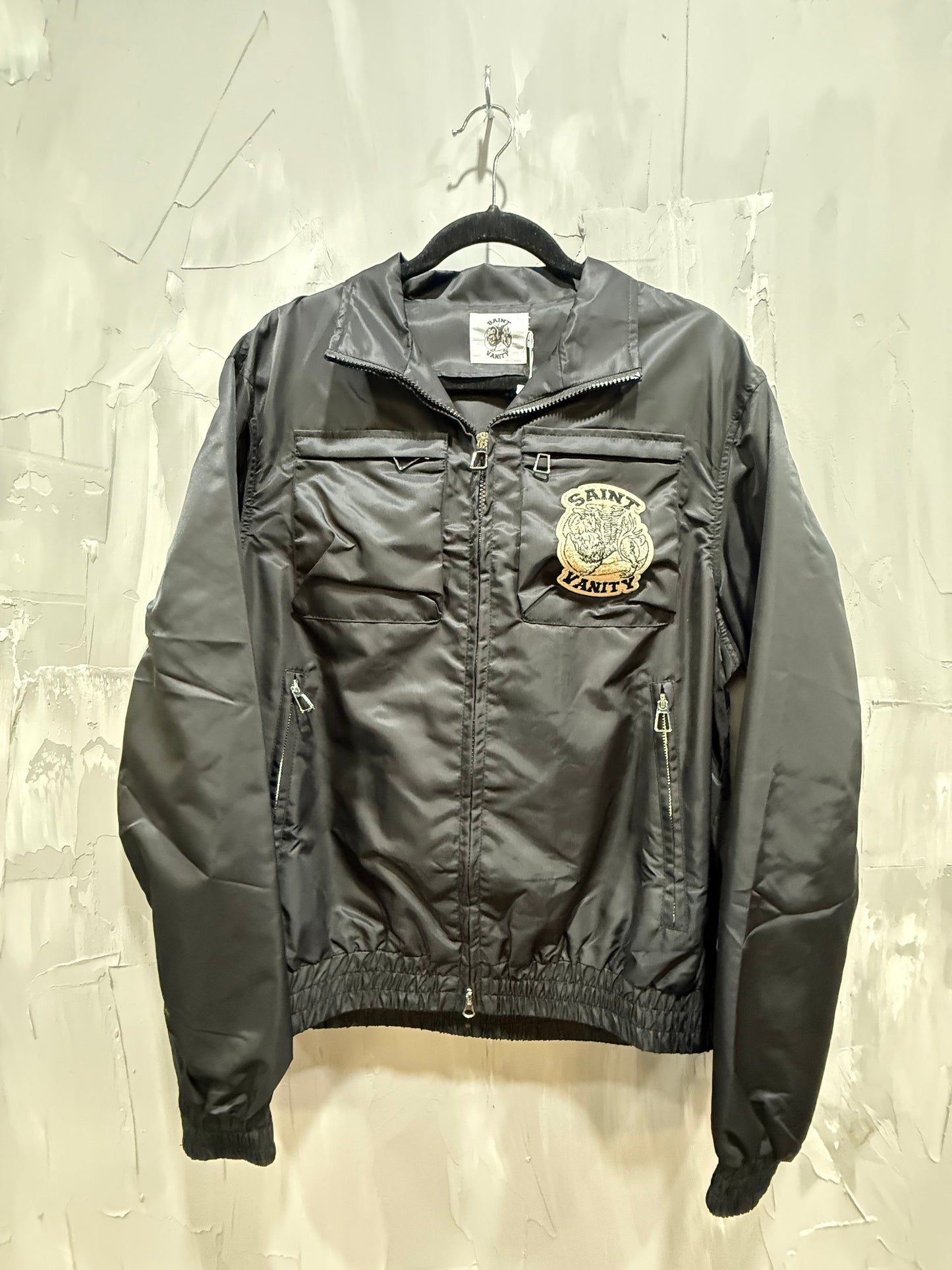 SAINT VANITY NYLON JACKET BLACK