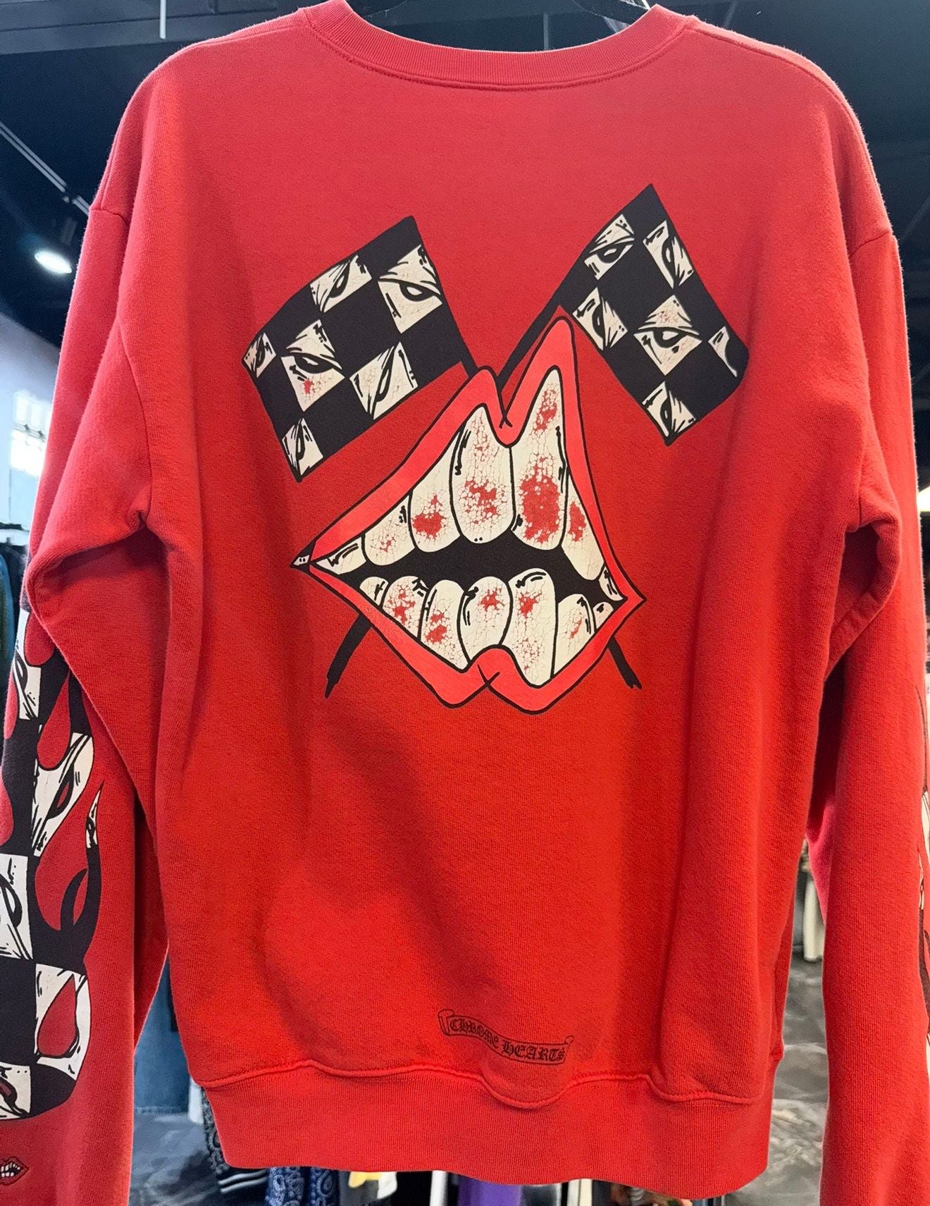 Chrome Hearts Matty Boy Chomper crewneck sweatshirt - Used/Worn