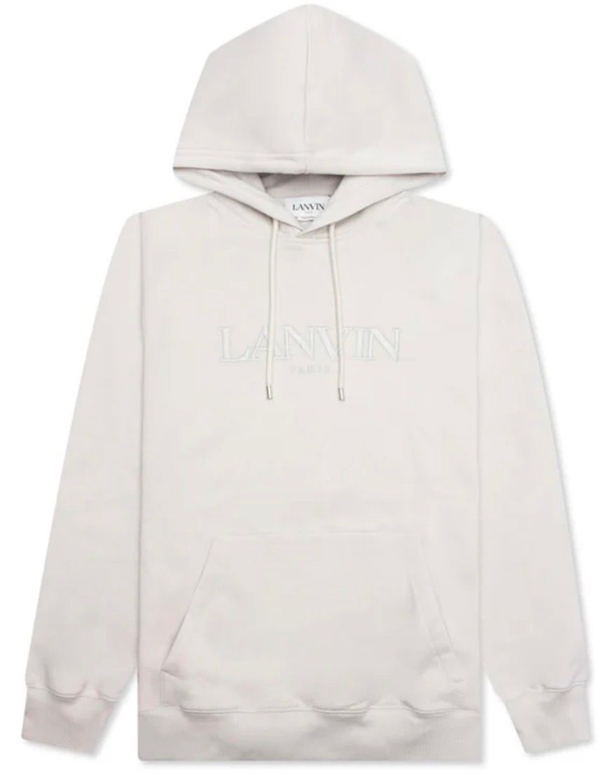 LANVIN PARIS EMBER HOODIE - MASTIC