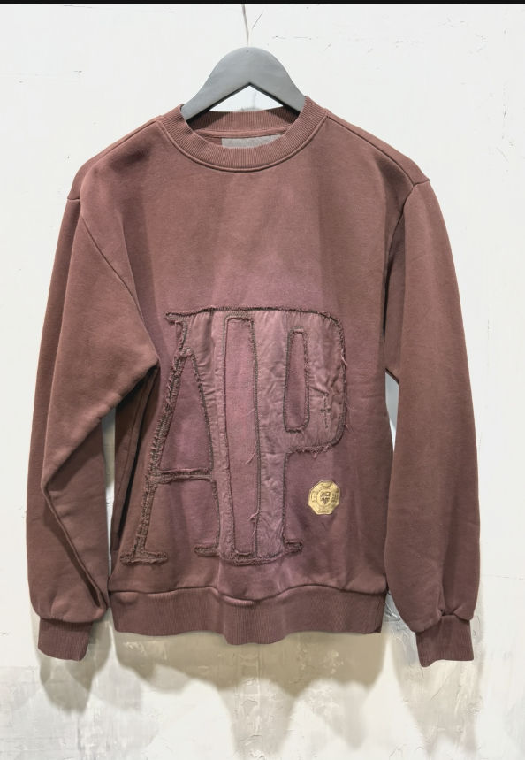 Cactus Jack x Audemars Piguet Cut Out Crewneck Brown