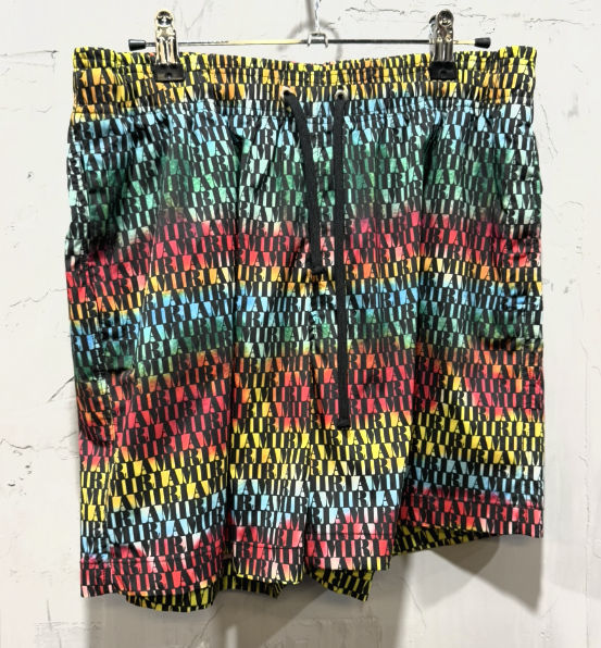 AMIRI Logo Swim Trunk Multicolor