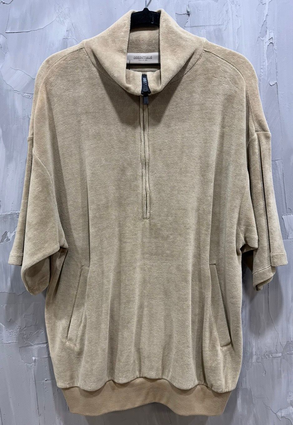 Fear of God Essentials Velour Shirt Brown