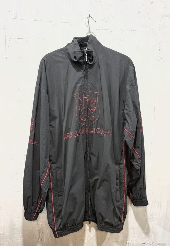 Balenciaga Crest Logo Technical Tracksuit Jacket