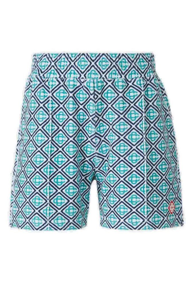 Casablanca monogram towelling shorts