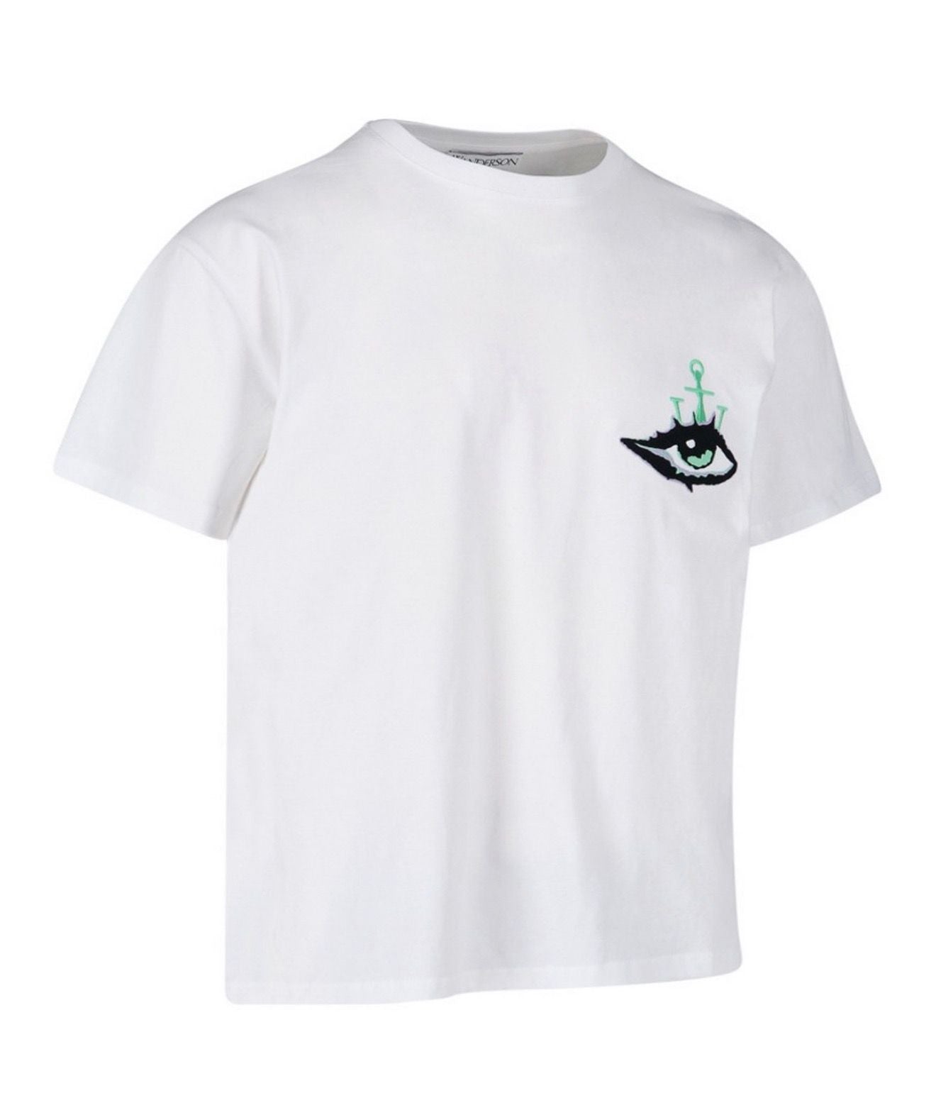 JWANDERSON EY EMBROIDERED LOGO TEE