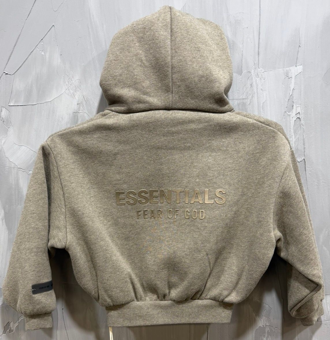 Fear of God Essentials Kids Homestead Heather Zip up