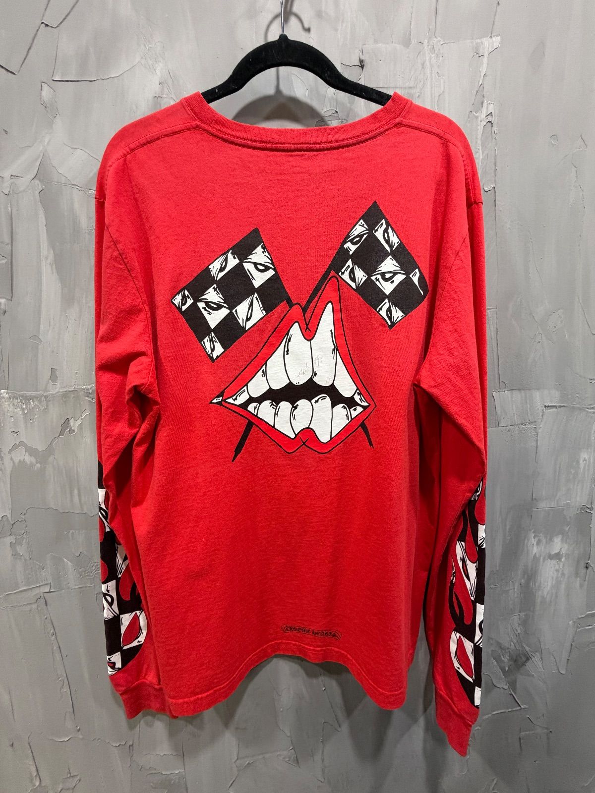 Chrome Hearts Matty Boy Red Chomper L/S - Used/Worn