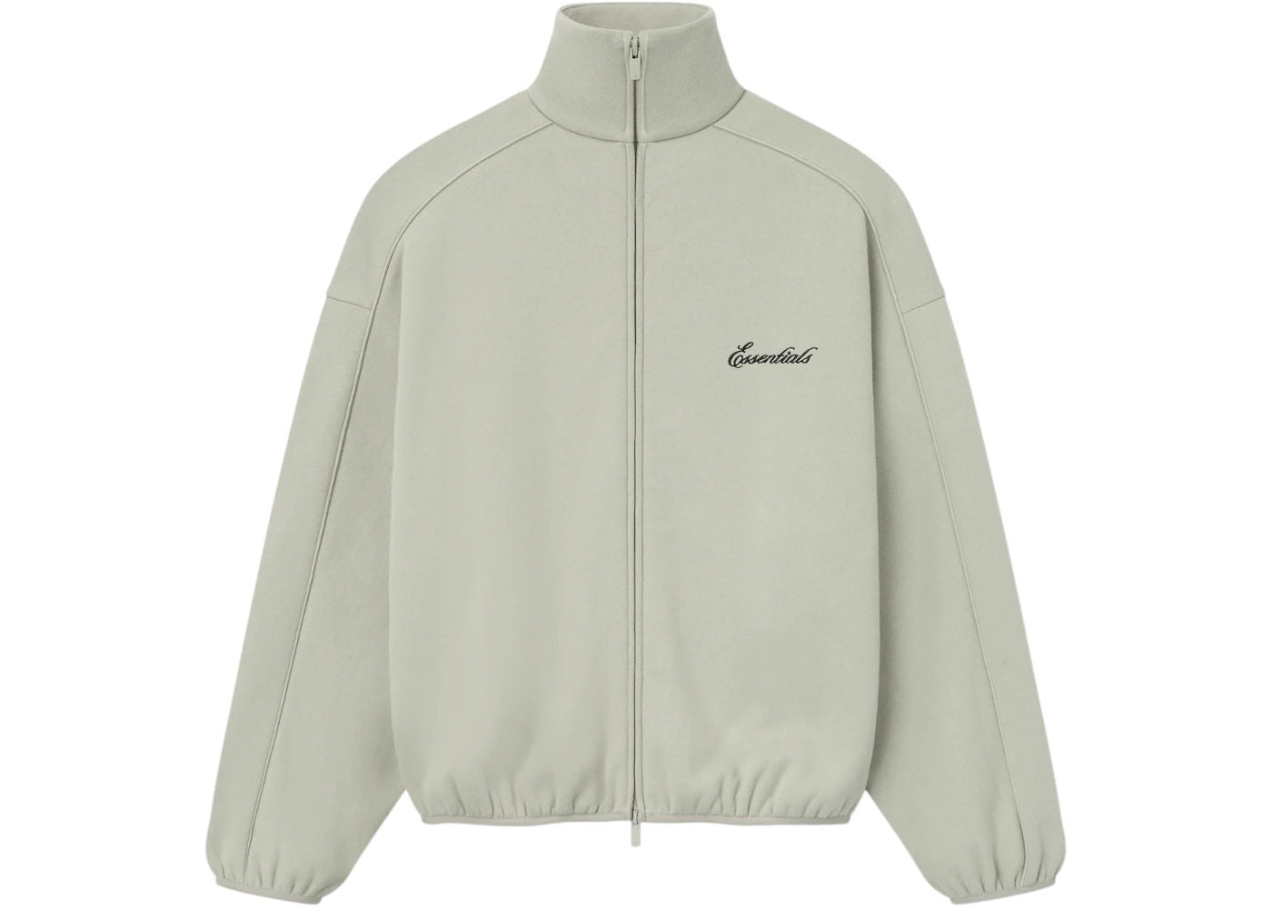 Fear of God Essentials Modern Piping Track Jacket Abbey Stone/ Abbey Stone