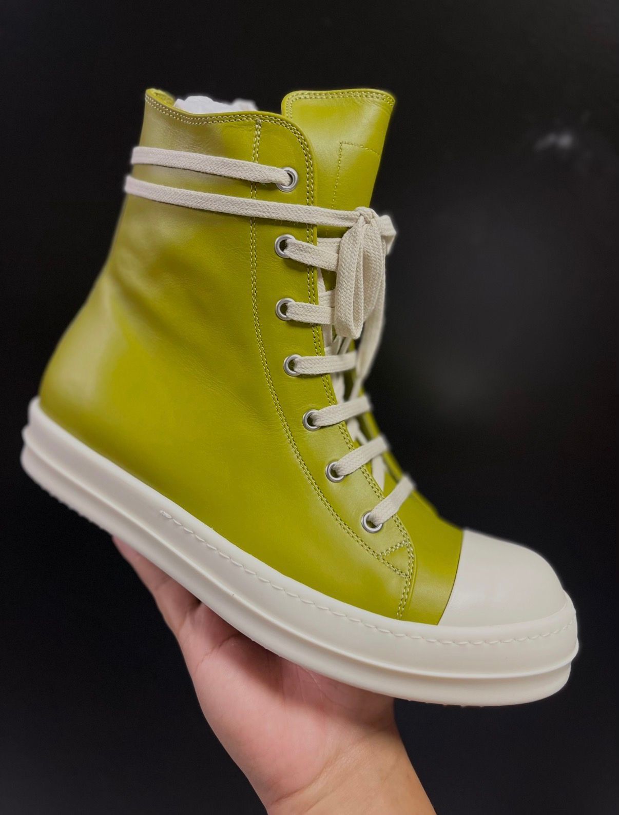 Rick Owens High Top Acid/Milk