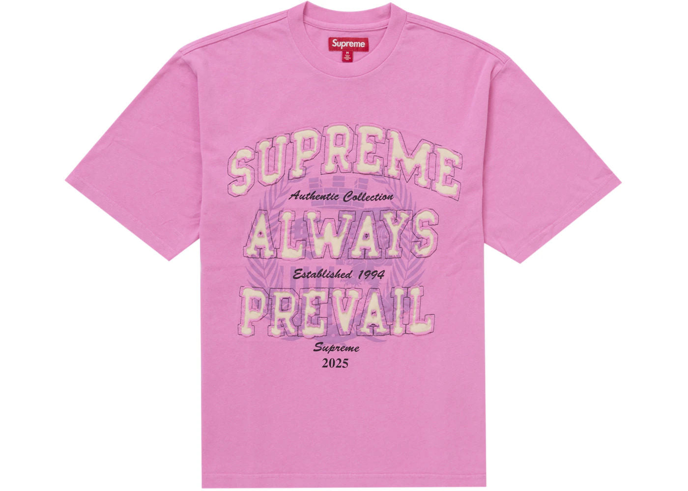 Supreme Always Prevail S/S Top Pink