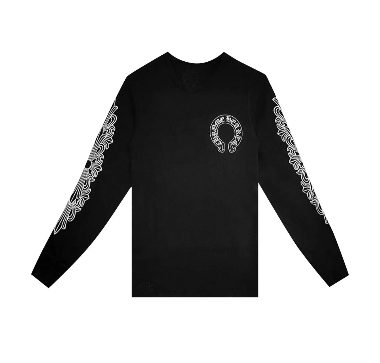 CHROME HEARTS HORSESHOE LOGO THERMAL BLACK