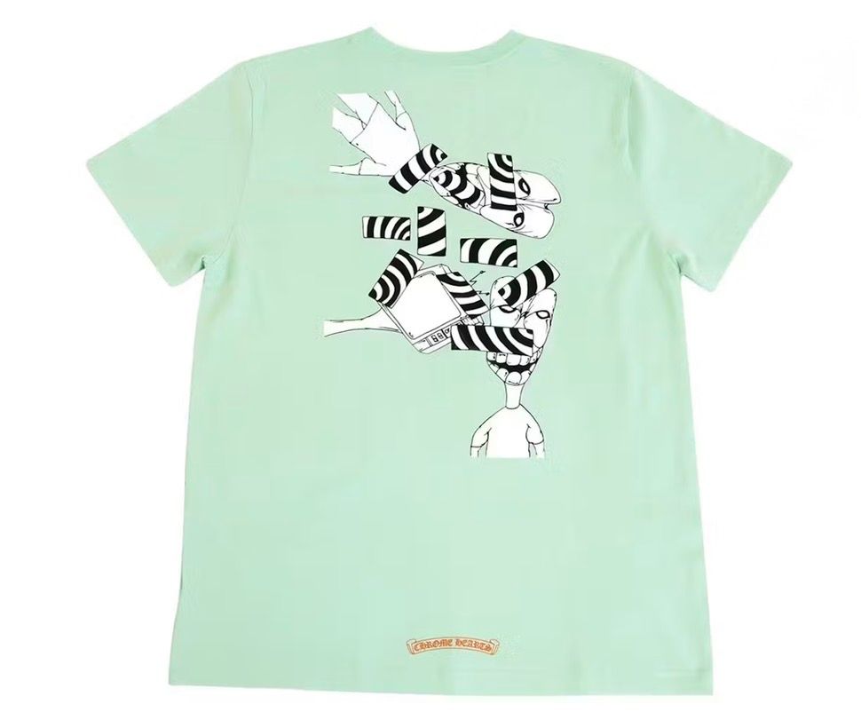 CHROME HEARTS MATTYBOY LUST TEE SEAFOAM