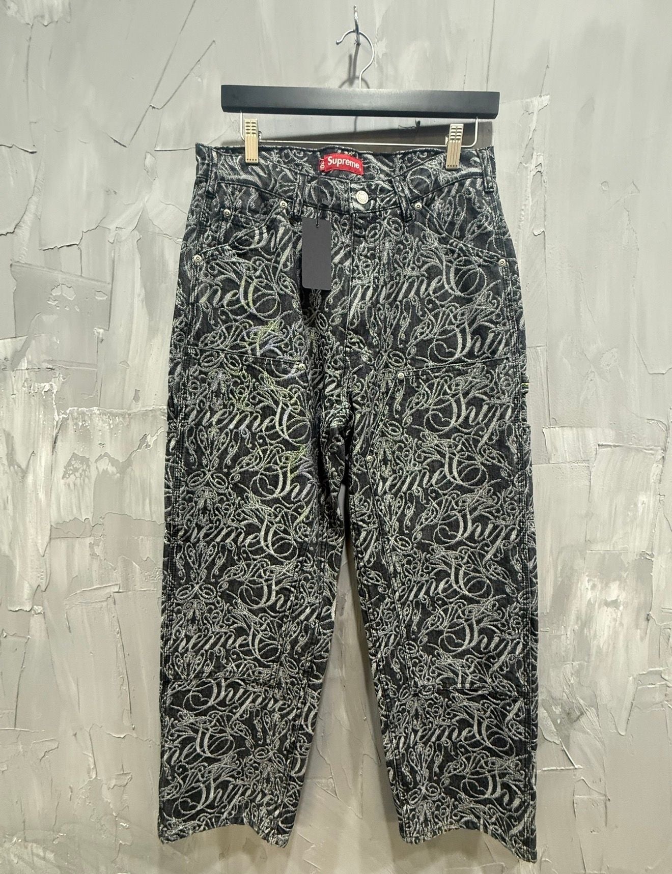 Supreme Handstyle Denim Painter Pants