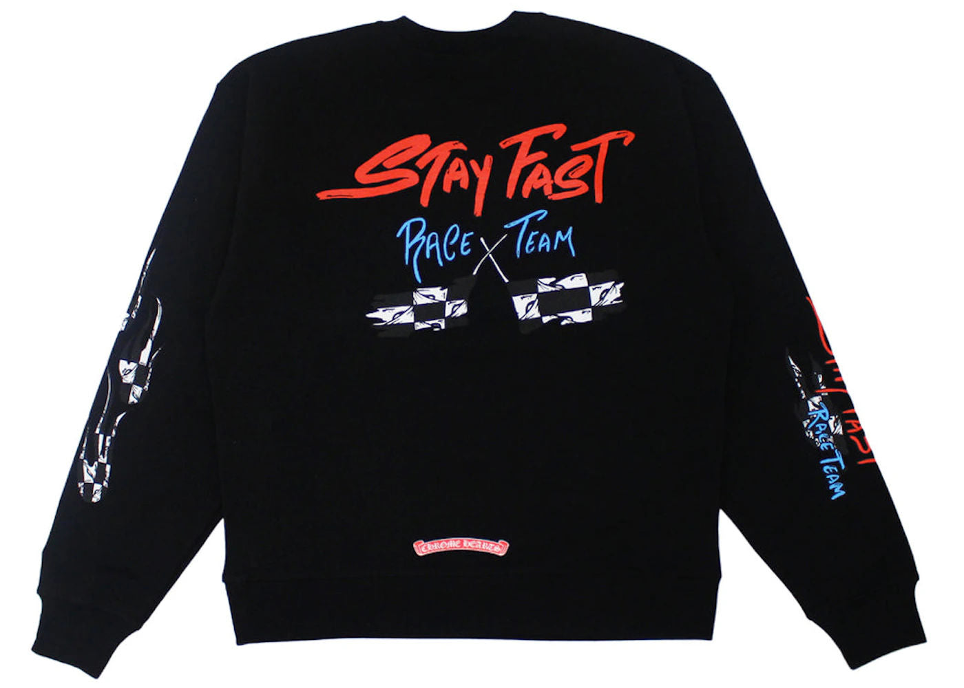 Chrome Hearts Matty Boy Stay Fast Sweater Black - Used/Worn