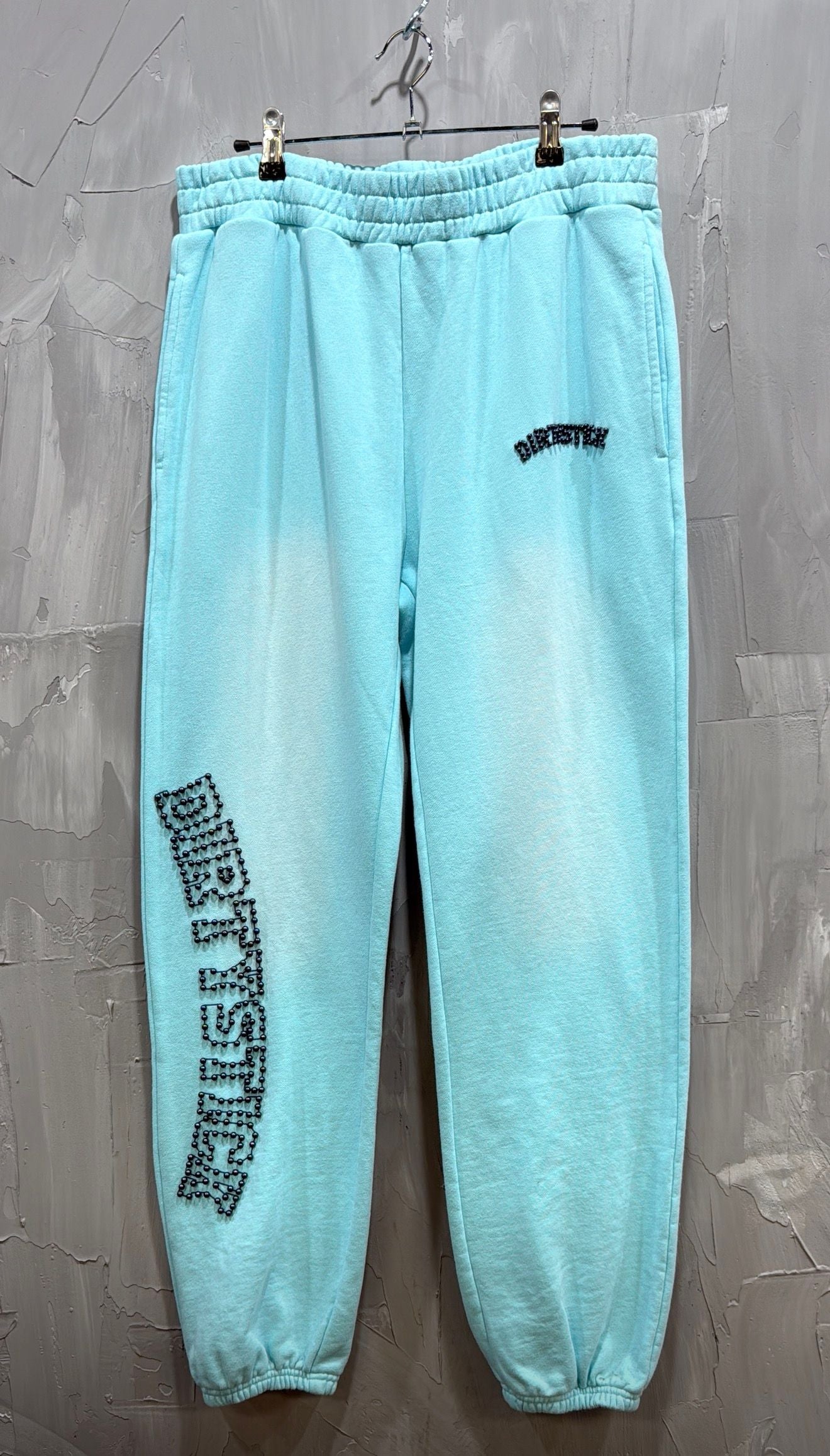 DIRTYSTICK PEARL LOGO SWEATPANTS BLUE
