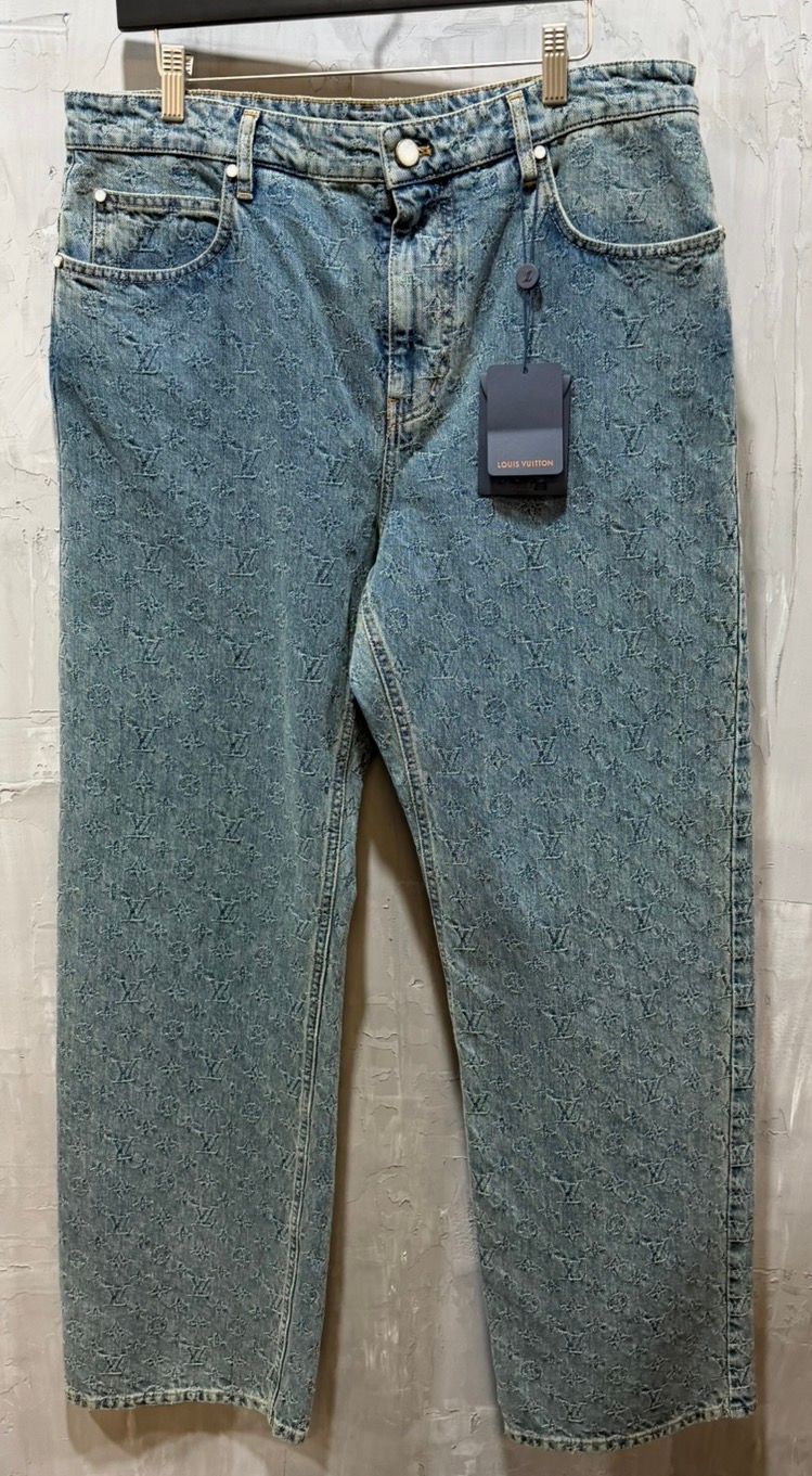 MNG Jacquard Skate Denim Pants