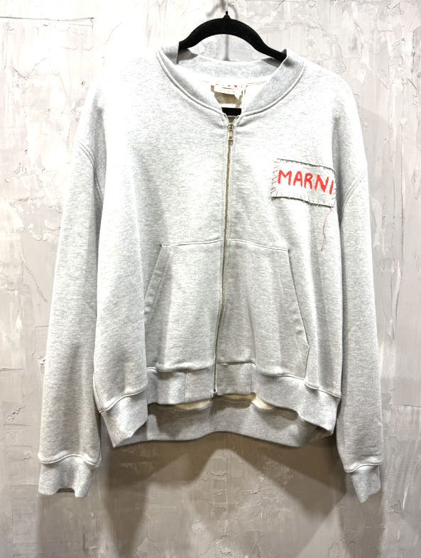 Marni Loopback get zip up sweatshirt