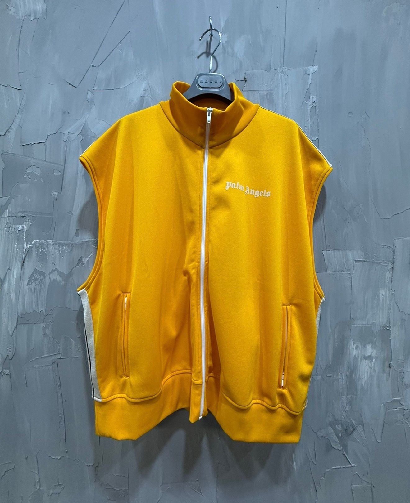 Palm Angels Classic Track Vest Yellow
