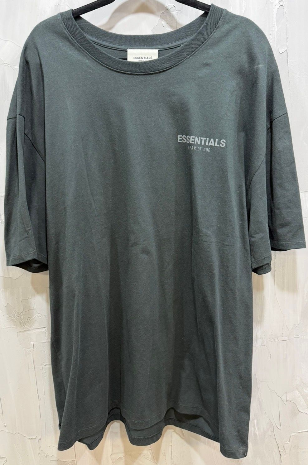 Fear of God Essentials Black Samll Front Logo