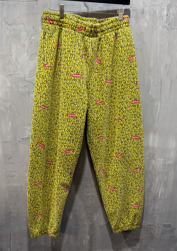 Supreme/IRAK Cast Sweatpant Yellow