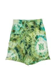 AMIRI GREEN dye SHORTS