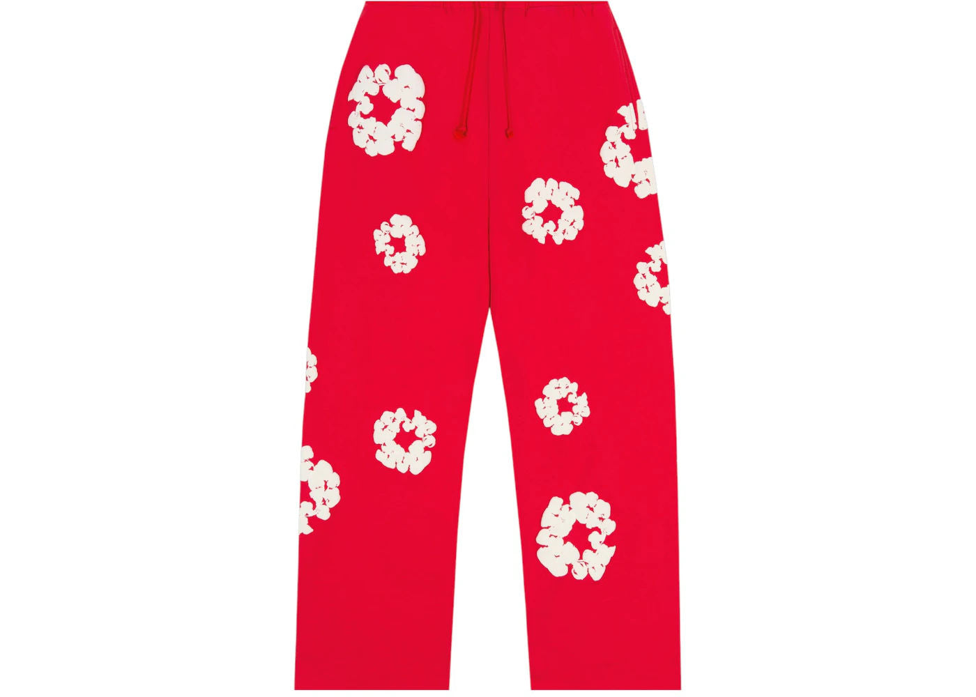 Denim Tears Cotton Wreath Sweatpants Red