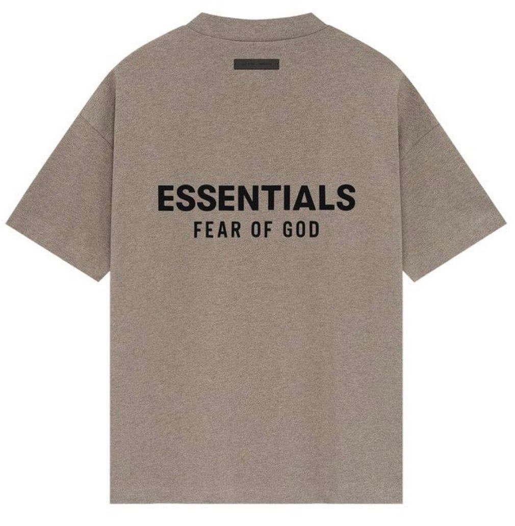 Fear of God Essentials Classic Short Sleeve Tee Homestead Heather