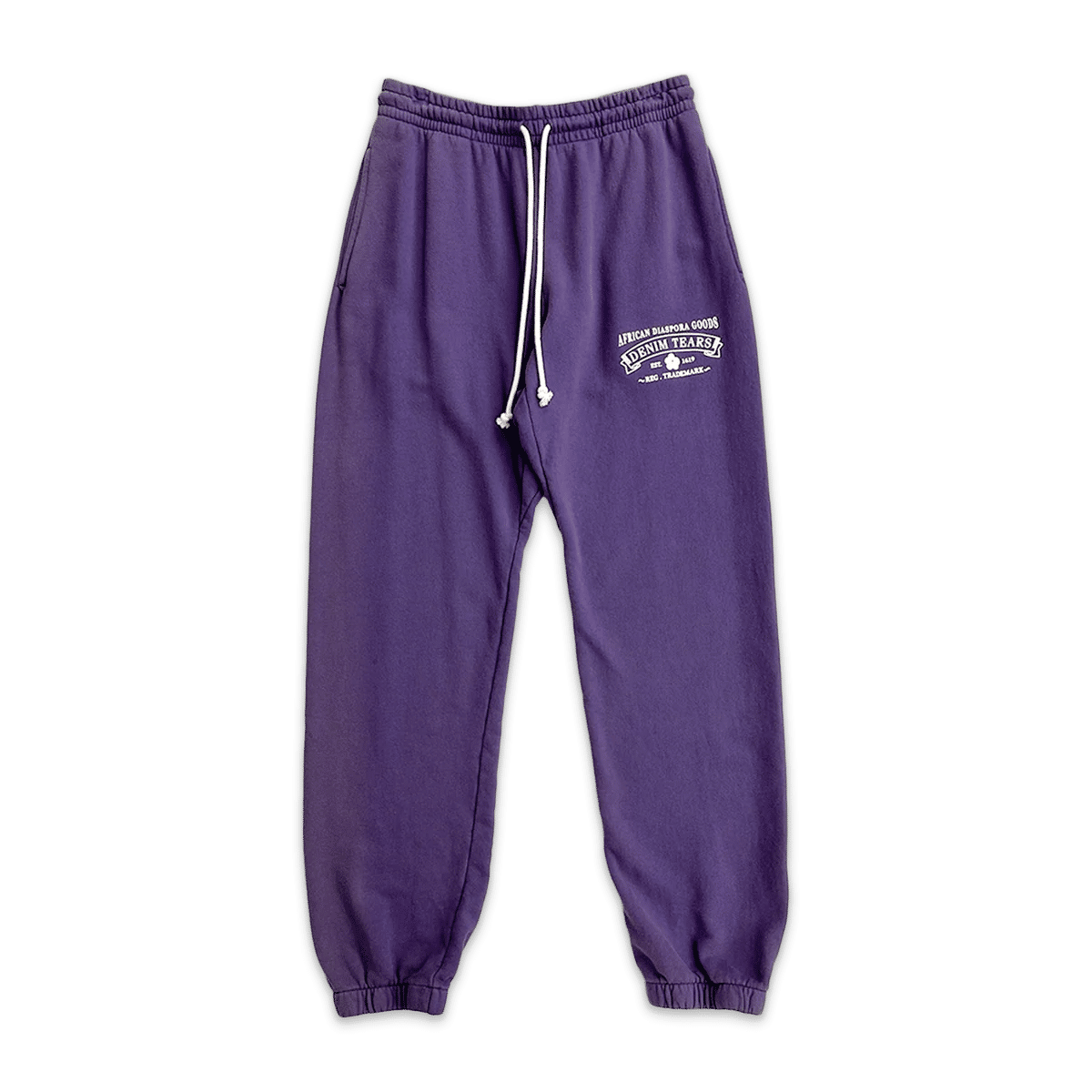 DENIM TEAR ADG SWEATPANTS "WASHED PURPLE"