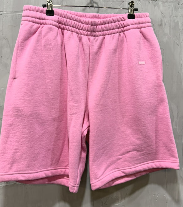 Supreme small box logo sweat shorts pink