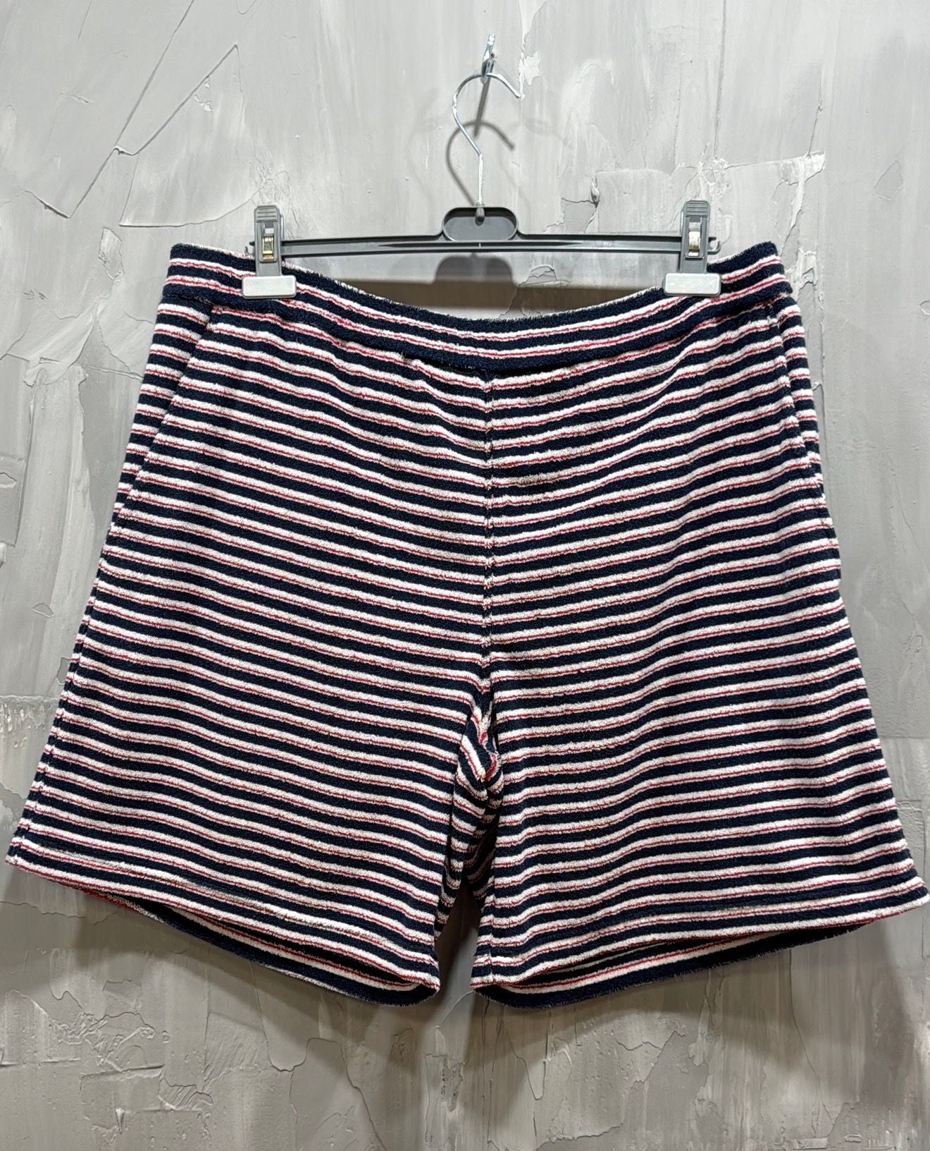 STRIPED TERRYCLOTH SHORTS BLUMARINE