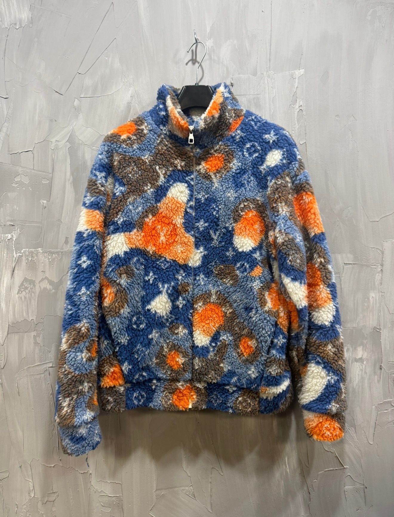 Louis Vuitton Jacquard Camo Fleece Blouson - Used/Worn