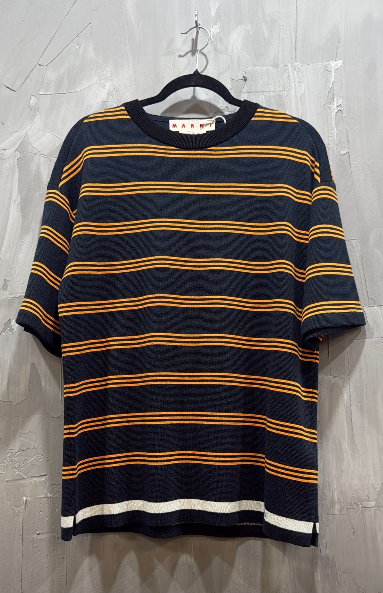 MAGLIA GIROCOLLO SEASIDE STRIPE GAUGE 14 ECLIPSE