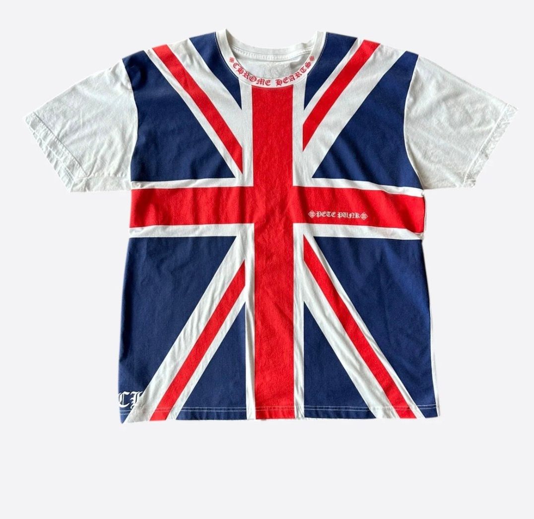 CHROME HEARTS UNION JACK TEE