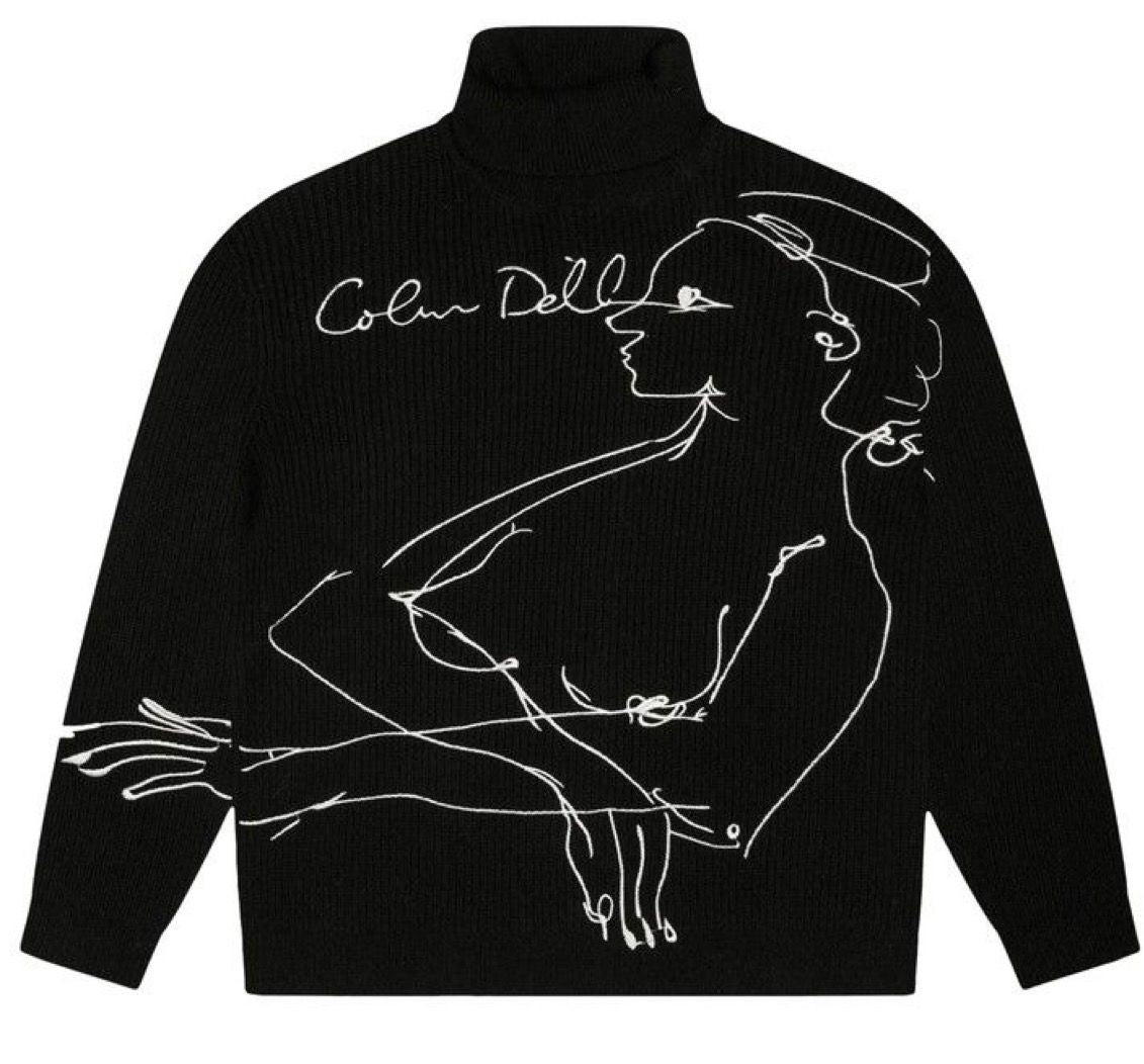 KidSuper Embroidered Doodle Sweater - Used/Worn