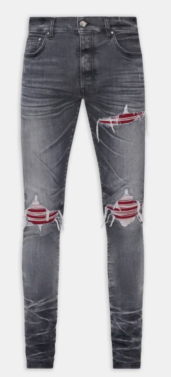 Amiri ULTRASUEDE MX1 JEAN - Like New