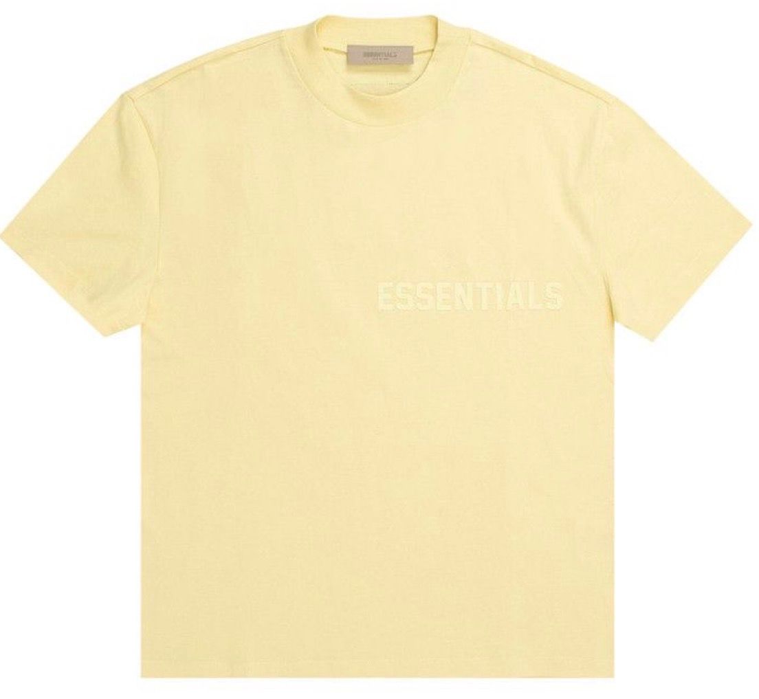 Fear of God Essentials Short Sleeve Tee Canary