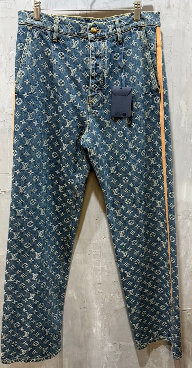 Denim Chino Pants