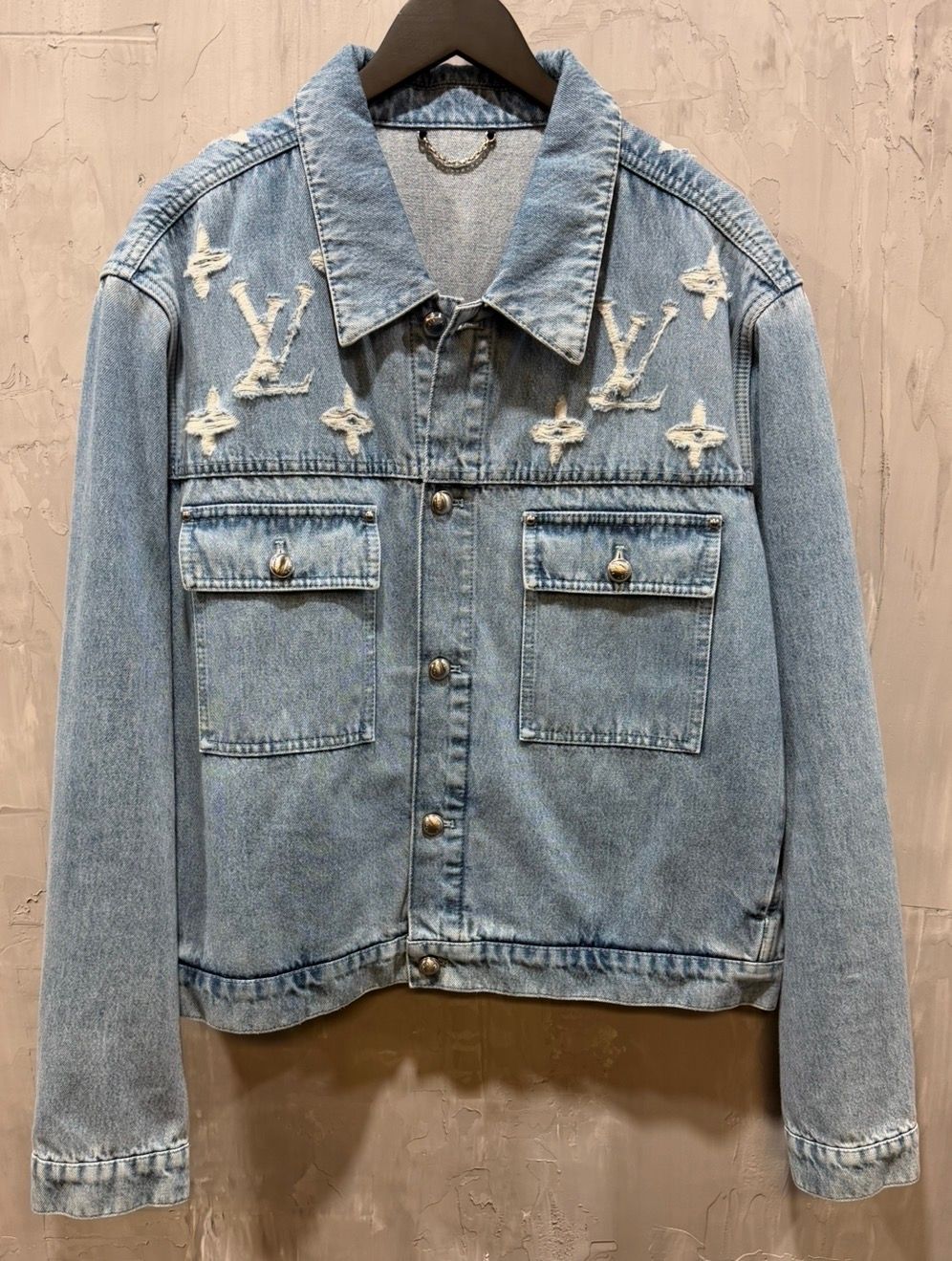 Louis Vuitton Denim Trucker Jacket Indigo