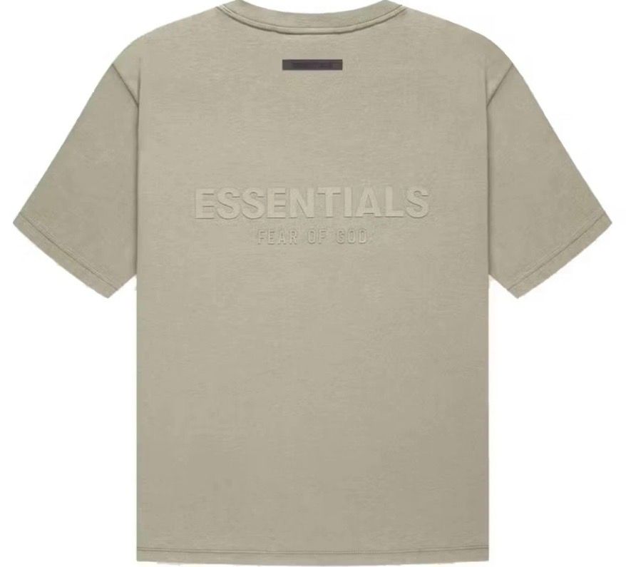 Fear of God Essentials Beige SS21 Tee
