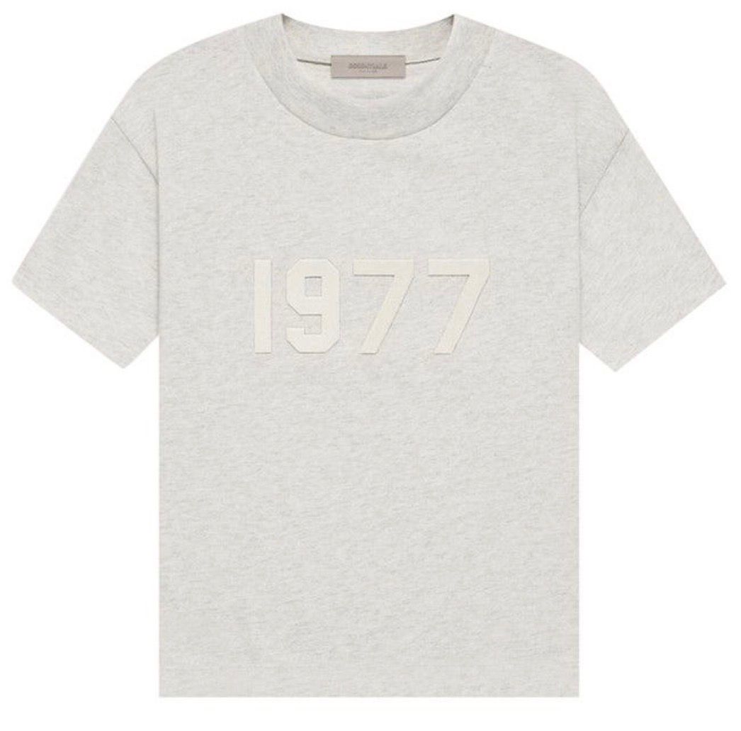 Fear of God Essentials Kids 1977 Light Oatmeal Tee