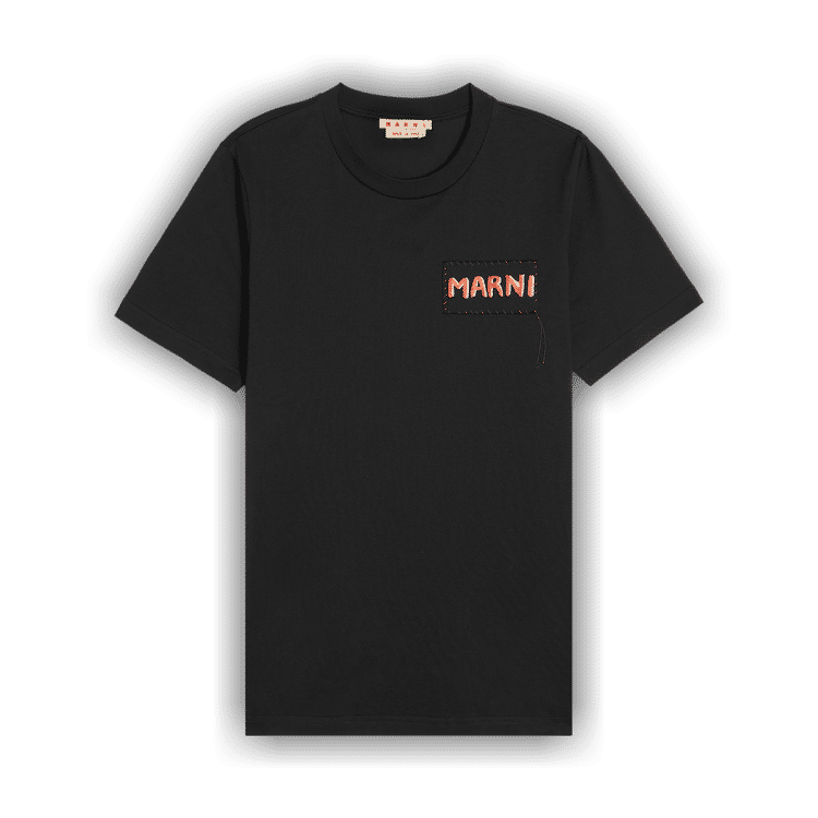 Marni Organic cotton jersey black