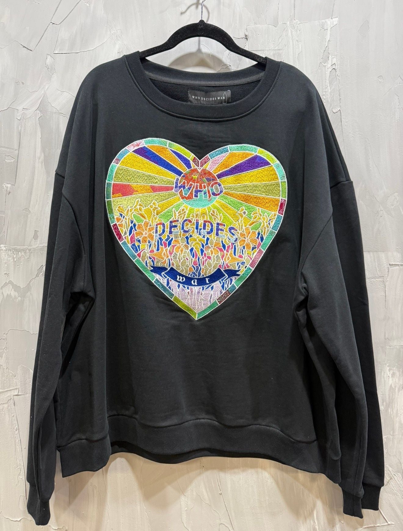 Crossed Heart "Cloud" Crewneck