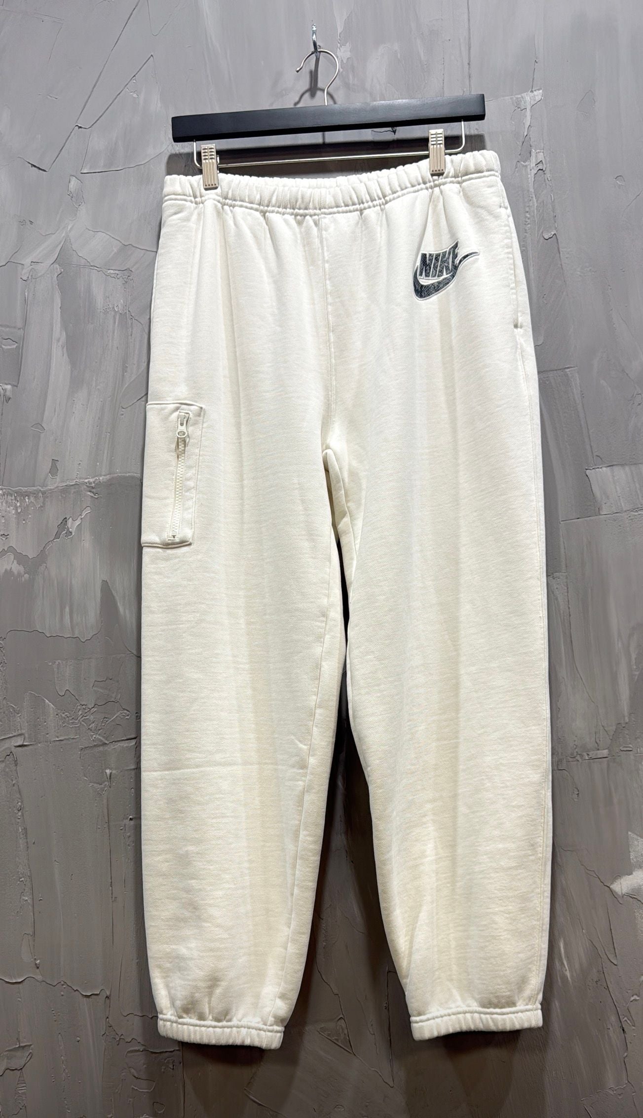 SUPREME X NIKE ZIP POCKET SWEATPANT OFFWHITE