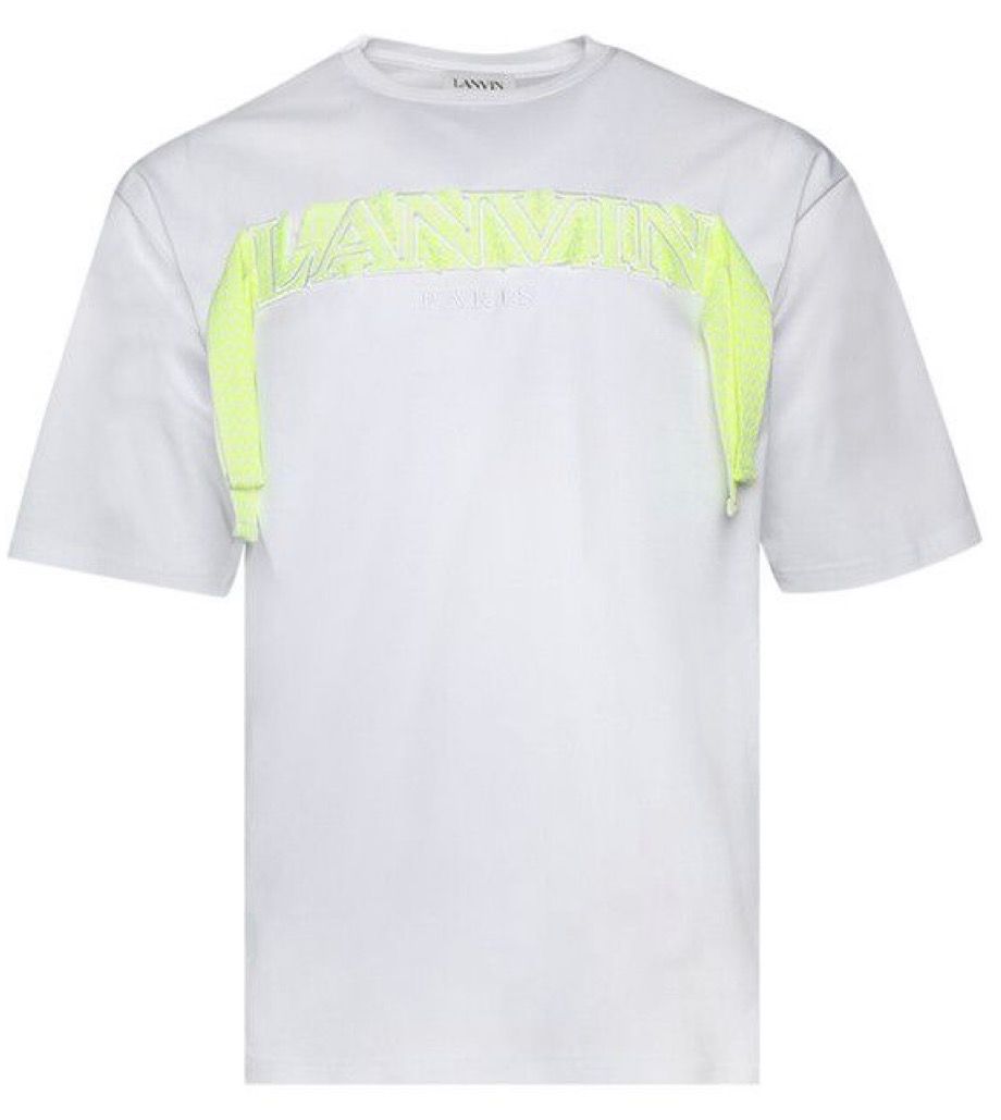 Lanvin Curb Embroidered Tee