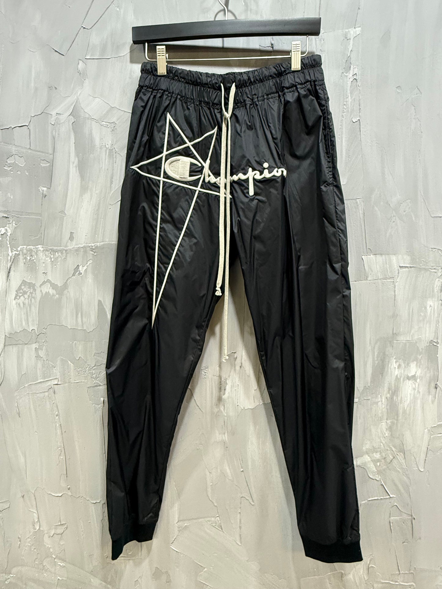 Rick Owens Track Pant Black