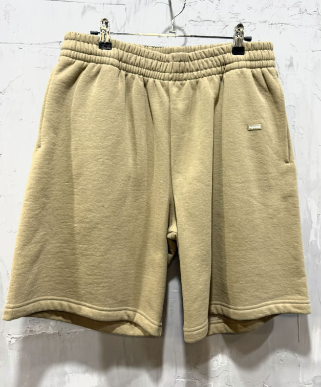 Supreme Small Box Sweatshort Dark Sand