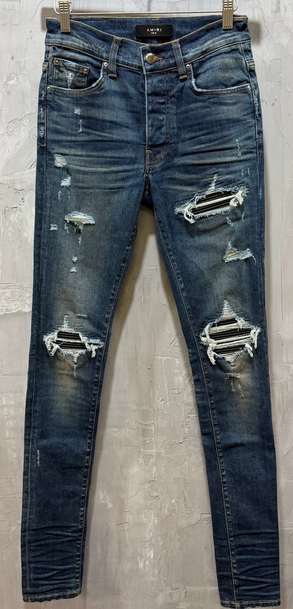 MX1 Dark indigo black patch