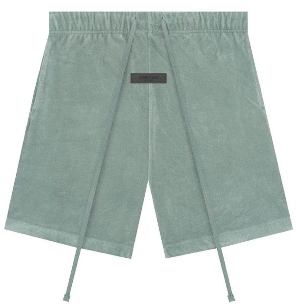 Fear of God Essentials Velour Shorts Sycamore