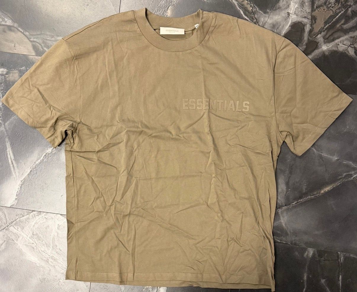Fear of God Essentials Taupe Tee