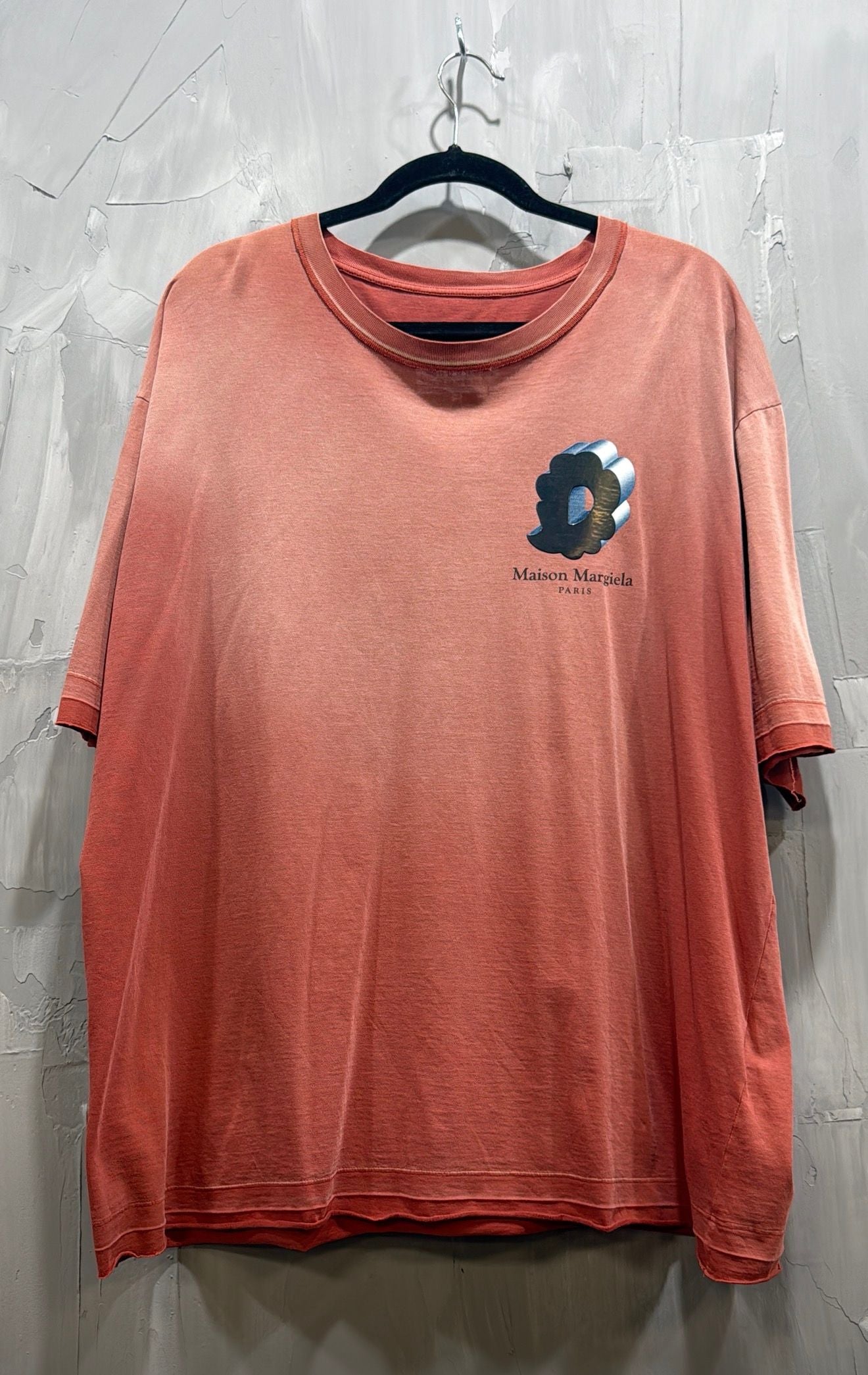 MAISON MARGIELA DUSTY RED BRICK TEE